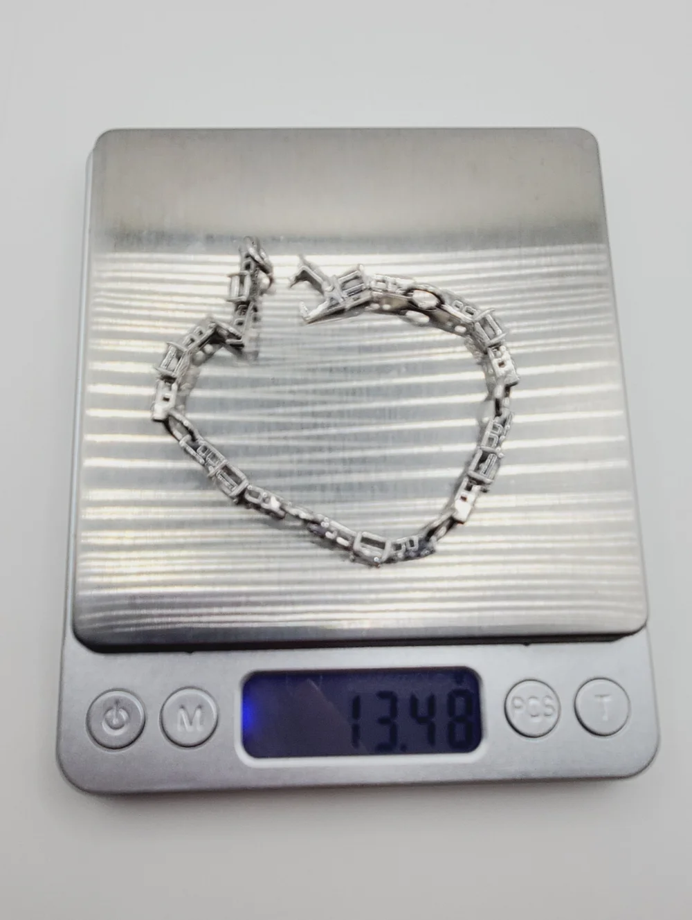 925 Sterling Silver Circle Link Bracelet